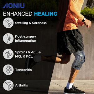 Rodilleras con Soporte de <span class=keywords><strong>Rodilla</strong></span> AoNiu, Material Spandex/Nylon, Protección Profesional para Deportes y Rehabilitación Postoperatoria, Unisex - Product Image 4