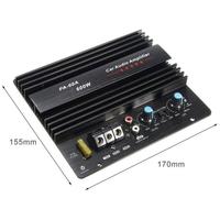 Module d'amplificateur mono canal durable sans perte 12V 600W PA-60A pour haut-parleur de caisson de basses, accessoires audio de voiture haute puissance
