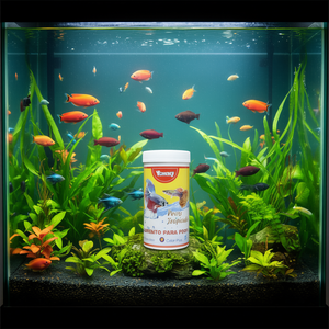 Yommy Tropical Fish Food Color Plus per <span class=keywords><strong>Pesci</strong></span> <span class=keywords><strong>Tropicali</strong></span> 100g - Product Image 3