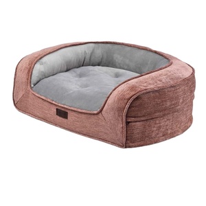 Cama para Perros de Lujo, Moderna, Clásica, Ortopédica, de Fieltro Ecológico, Lavable, con Cojín Grande y Base Antideslizante - Product Image 1