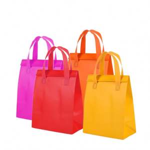 Sac isotherme promotionnel réutilisable en PP non tissé avec logo personnalisé, pour emballage alimentaire à emporter - Product Image 2