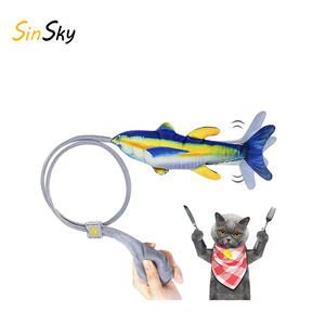SinSky Moving <span class=keywords><strong>Flippity</strong></span> Dancing Fish Toy Flopping Kicker Simulación eléctrica <span class=keywords><strong>Flippity</strong></span> Fish Juguete interactivo para gatos - Product Image 1