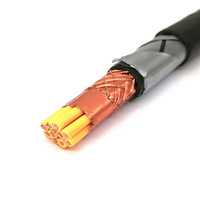 Câble de commande blindé multiconducteur en cuivre nu KVV4*15, conforme aux normes nationales, avec gaine en PVC, modèle ZR-KVVKVVP
