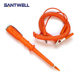 6V-24V Automotive Circuit Tester <b>Pen</b> with Red/Green LED Indicator & <b>Retractable</b> Coiled Cord - Product Image 3