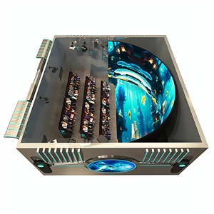 12D chuyến bay giả lập 5D roller coaster giả lập 3D cabin Bước Nhảy Vọt rạp chiếu phim VR/AR/MR thiết bị thực tế ảo 7D 9D bay rạp chiếu phim - Product Image 1