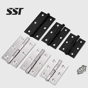 Small Hinge 2 Inches 3 Inches Silent Bearing Hinge Flat Opening Stainless Steel Cabinet Door Hinge/door and Window <b>Hardware</b> - Product Image 1