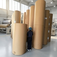 FDA LFGB BSCI Sertifikalı Gıda Sınıfı Silikon Yağlı Kağıt Jumbo Rulo Yapışmaz Yağ Geçirmez Pişirme Kağıdı Kaynak Fabrikası