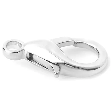 Petite taille fermoir mousqueton en métal mousqueton taureau mousqueton mousqueton en métal avec anneau pour porte-clés