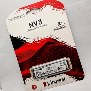 Unidad de Estado Sólido Interna Kingston NV3 de 500 GB, 1 TB, 2 TB, PCIe 4.0 NVMe M.2 2280 - Product Image 3
