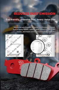 Pastilla de freno delantera de cerámica de alta calidad Brakar F250 para BMW R1200 <span class=keywords><strong>Ducati</strong></span> 899 nueva condición Motorcycl - Product Image 6