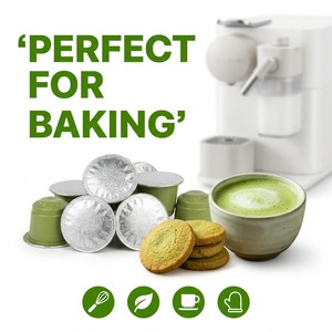 Cápsulas de Matcha Ceremonial con Etiqueta Personalizada - Calidad Premium para Venta al por Menor y Cafeterías - Product Image 3