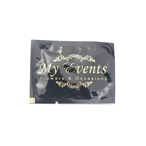 Adult Wipes Custom Individually Wrapped For Restaurant Alcohol Free Non Woven Hands And Mouth Cleaning Single Wet Wipes Individual Pack