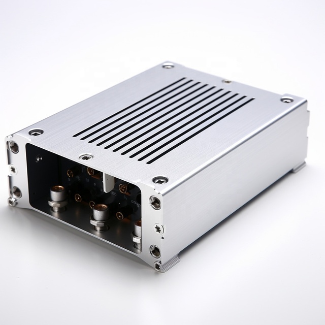 TZR Custom Stainless Steel Aluminum Precision Sheet Metal Fabrication Power Amplifier Cabinet Power Supply Enclosure Box ISO9001