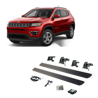 Kit de marchepieds électriques latéraux de luxe pour Jeep Compass/Commander, ajustement personnalisé, paire d'accessoires automobiles IPX67
