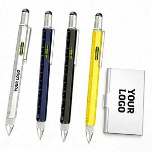 Wholesale Multi Function Ball Point for Giveaway Promo <b>Gifts</b> Business Advertising Custom Logo Multifunction Ballpoint <b>Pen</b> - Product Image 1