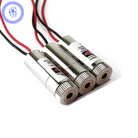 Point rouge Mise Au Point Réglable 50mW 650nm 3-5V Module Laser Diode Laser
