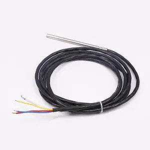 High Quality Industrial Dual-core 4-wire Rtd Pt100 High-precision K Type Thermocouple Probe Temperature Sensor