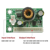 Modules de pilote d'alimentation de carte TV Full HD Ca-125 Convertisseur de tension abaisseur 12V-5V