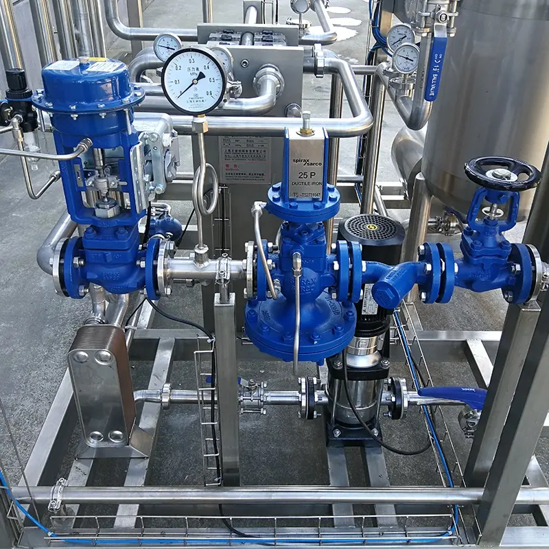 Fully automatic htst pasteurization