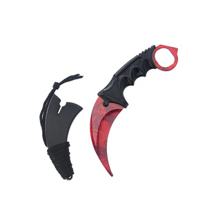 Cuchillo de Garra CSGO, Acero 3CR13, Cuchillo de Garra de Alta Dureza para Exteriores, Cuchillo de Garra de Autodefensa, Cuchillo de <span class=keywords><strong>Supervivencia</strong></span> Multifuncional para Camping - Product Image 2