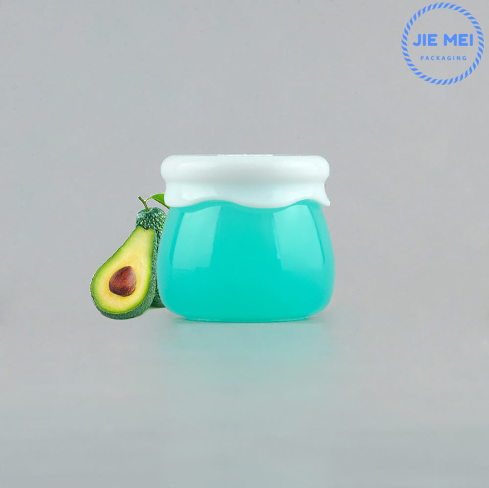 Bouchon blanc + pot bleu