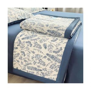 Khách sạn Sheets Set bedding Chất lượng cao gấp đôi kích thước và trọng lượng vải lớp Vua sang trọng số lượng lớn cho giường sọc phong cách tấm ga trải giường - Product Image 1