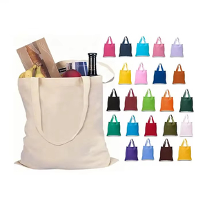 Sac fourre-tout en toile 100 % coton personnalisable, écologique, robuste, pliable, pour les voyages et le shopping, disponible sur commande - Product Image 3