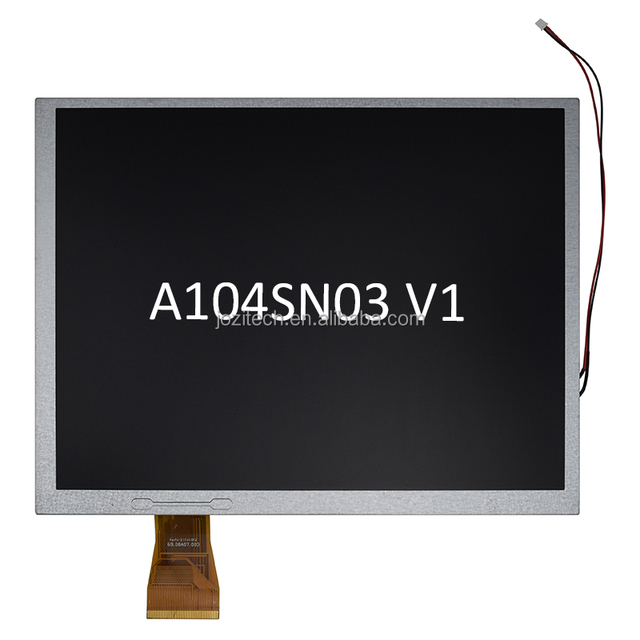 100% Original AUO A104SN03 V1 10.4 Inch TTL Interface LCM with 800x600 Resolution Optional Full Kit of AV+VGA Driver Board Cable