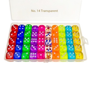 Dés à six faces personnalisés, écologiques, <span class=keywords><strong>de</strong></span> couleur personnalisée, pour <span class=keywords><strong>jeux</strong></span> <span class=keywords><strong>de</strong></span> société pour adultes, D6 polyédrique, 14 mm, 16 mm, en acrylique - Product Image 3