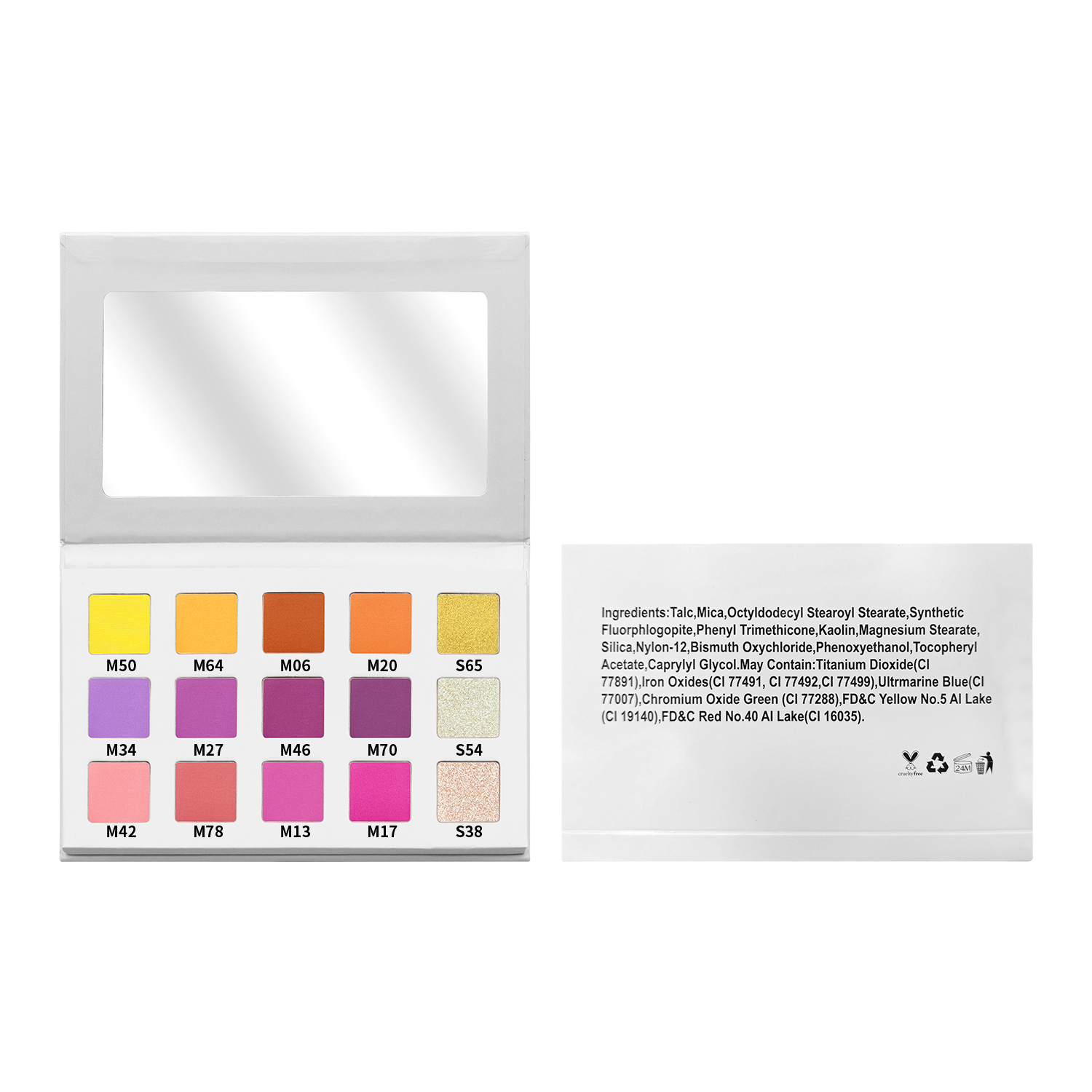 White palette