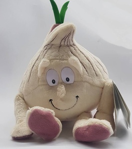 Xr tại chỗ dễ thương phim hoạt hình trái cây rau PP bông sang trọng nhồi bông đồ chơi hình chuối dâu bông cải xanh bán buôn nhà máy làm - Product Image 4