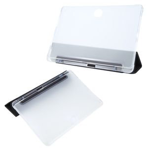 Für OnePlus Pad 2 Dreifach Faltbare Transparente TPU Smart Leder Tablet-Hülle mit Stifthalter - Product Image 3