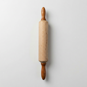 Rouleau à pâtisserie en bois massif pour la pâtisserie professionnelle - Product Image 1