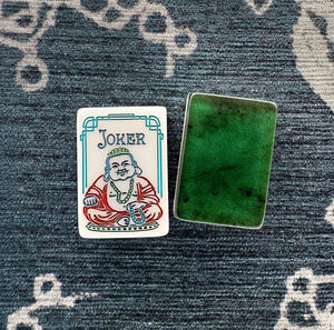 Nouvelles Tuiles <span class=keywords><strong>de</strong></span> Mahjong en Acrylique Haut <span class=keywords><strong>de</strong></span> Gamme Pliables Style Winslow 1920 à Motif Américain Personnalisé 2026 pour le <span class=keywords><strong>Poker</strong></span> - Product Image 2
