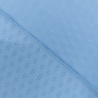 Vêtements de sport Dry Fit 90%P 10%SP Tissu respirant extensible à l'aspect nid d'abeille