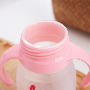 Biberon Beiyoukang à large ouverture en silicone anti-colique 0-12 mois avec poignée - Product Image 5