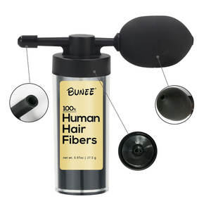 कारखाने थोक मजबूत केराटिन वास्तविक मानव बाल फाइबर पाउडर स्प्रे बालों का निर्माण फाइबर मुक्त उत्पाद परीक्षण - Product Image 5