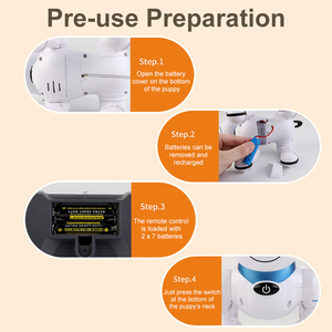 MILI <span class=keywords><strong>RC</strong></span>犬赤外線STEMストーリー歌うプログラミングインテリジェントペットAI犬スマートウォーキングダンスリモコン犬おもちゃロボット - Product Image 6