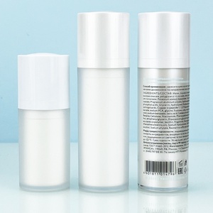 Airless <b>Pump</b> <b>Bottle</b> Serum Lotion Twist <b>Pump</b> <b>Bottle</b> 15ml 30ml 50ml Round Airless <b>Bottle</b> With <b>Pump</b> Cosmetic Skin Care Packaging - Product Image 5