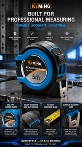 Outils de <span class=keywords><strong>mesure</strong></span> KEMING, ruban à mesurer en acier au carbone, usage personnalisé, 5 m/16 pi, 19 mm, noir, ruban à mesurer avec logo personnalisé - Product Image 2