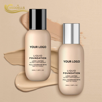 Fond de Teint Micro-Sérum en Gros pour Peaux Sensibles, Marque Privée, Beauté Pure, Fond de Teint Sérum Léger en Vrac