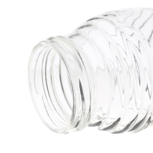 Al por mayor 70ml 150ml 350ml 750ml de cristal de forma de nido de abeja de almacenamiento tarro de cristal de <span class=keywords><strong>miel</strong></span> - Product Image 3