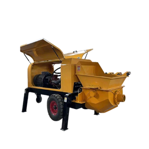 Bomba de Concreto Eléctrica Resistente para Uso en Construcción Comercial - Product Image 1