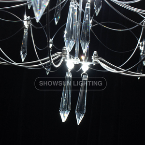 Bedroom Room French Light Luxury Crystal Chandelier Restaurant Lamp High-<b>end</b> Modern Simple Firefly Egyptian Crystal Lamp - Product Image 5