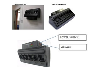 <span class=keywords><strong>Chargeur</strong></span> 6 voies pour radios bidirectionnelles <span class=keywords><strong>Motorola</strong></span> GP328 <span class=keywords><strong>GP340</strong></span> MTX8250 et batteries - Product Image 5