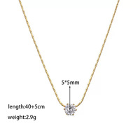Collier et boucles d'oreilles en zircon plaqué or pour femme, acier inoxydable 316, accessoires féminins pour soirée, best-seller 2026 TGTZ1394