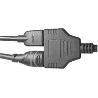 Kabel Adaptor Splitter 2 in 1 Keluar, HDTV Male ke 2 HDTV Female, Kualitas Tinggi 1080P