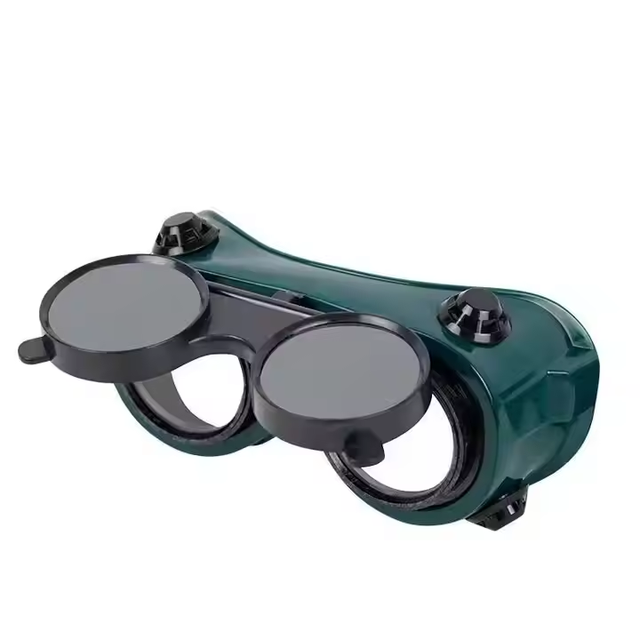 Welding Safety up Goggles Eclipse Spectacles Flip-Up Welding Goggles for Welders with Transparent and Anti-Glare