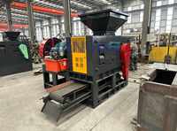 Presse à charbon hydraulique haute pression pour la fabrication de briquettes de biomasse en poudre pour charbon de barbecue