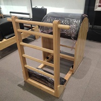 Baril d'escalade Pilates MJD W17 en chêne, durable, écologique, équipement de fitness portable, garantie 2 ans, pour adultes, studio, box body